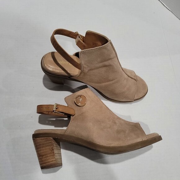 Lindsay Phillips Angela Peep Toe Heeled Booties Size 7 - Picture 2 of 13